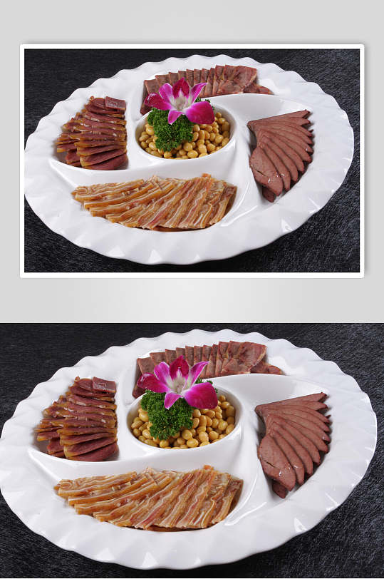 精品美味卤水拼盘食物高清图片