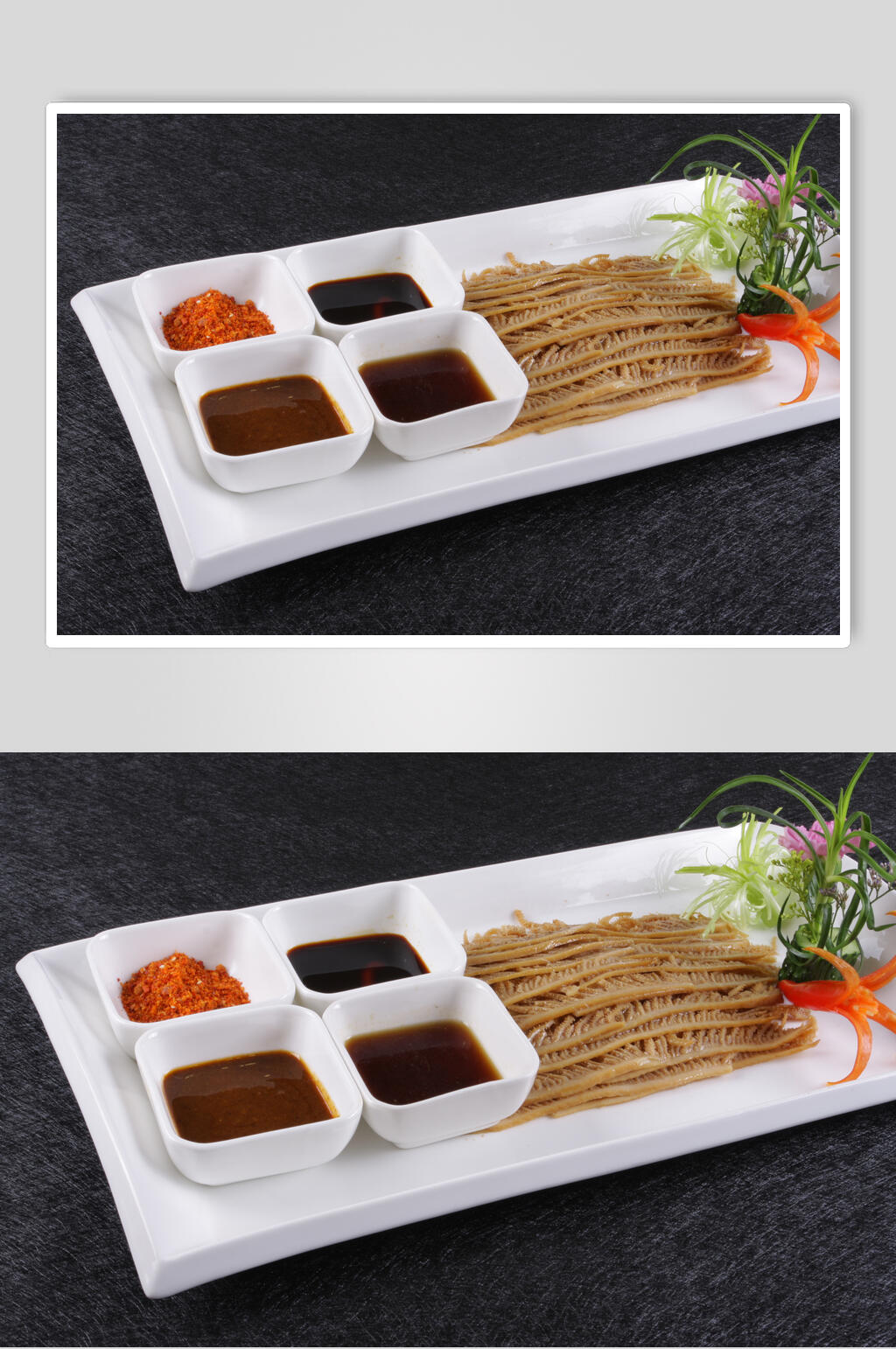 沾汁千层肚食物高清图片素材