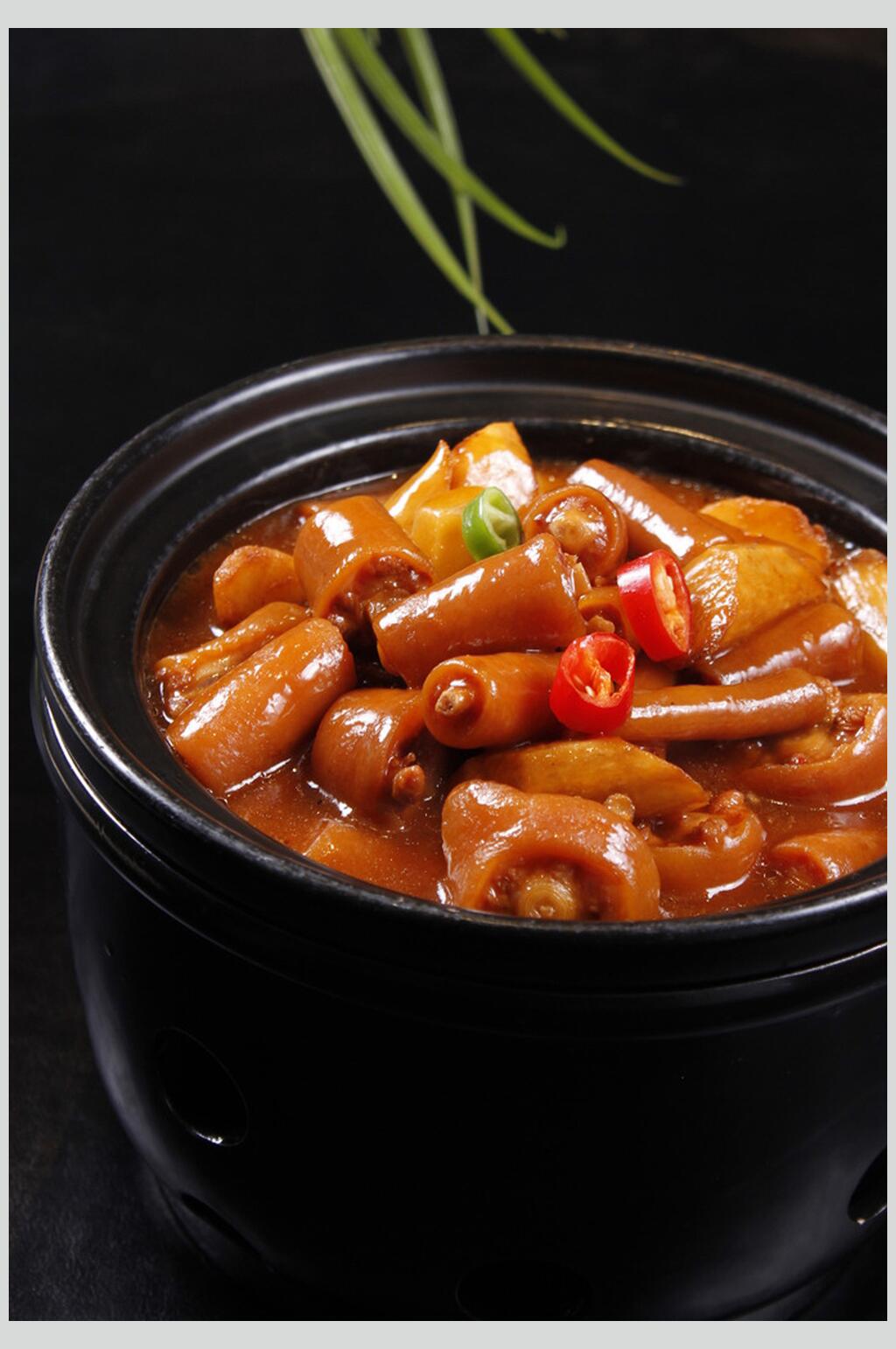 养生猪尾煲餐饮食品图片素材