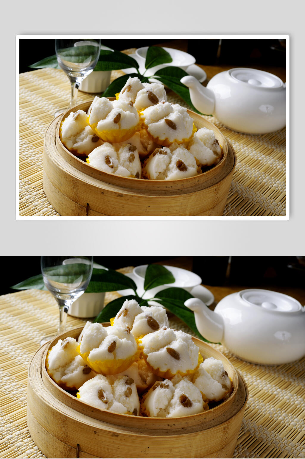 点心棉花杯美食图片素材