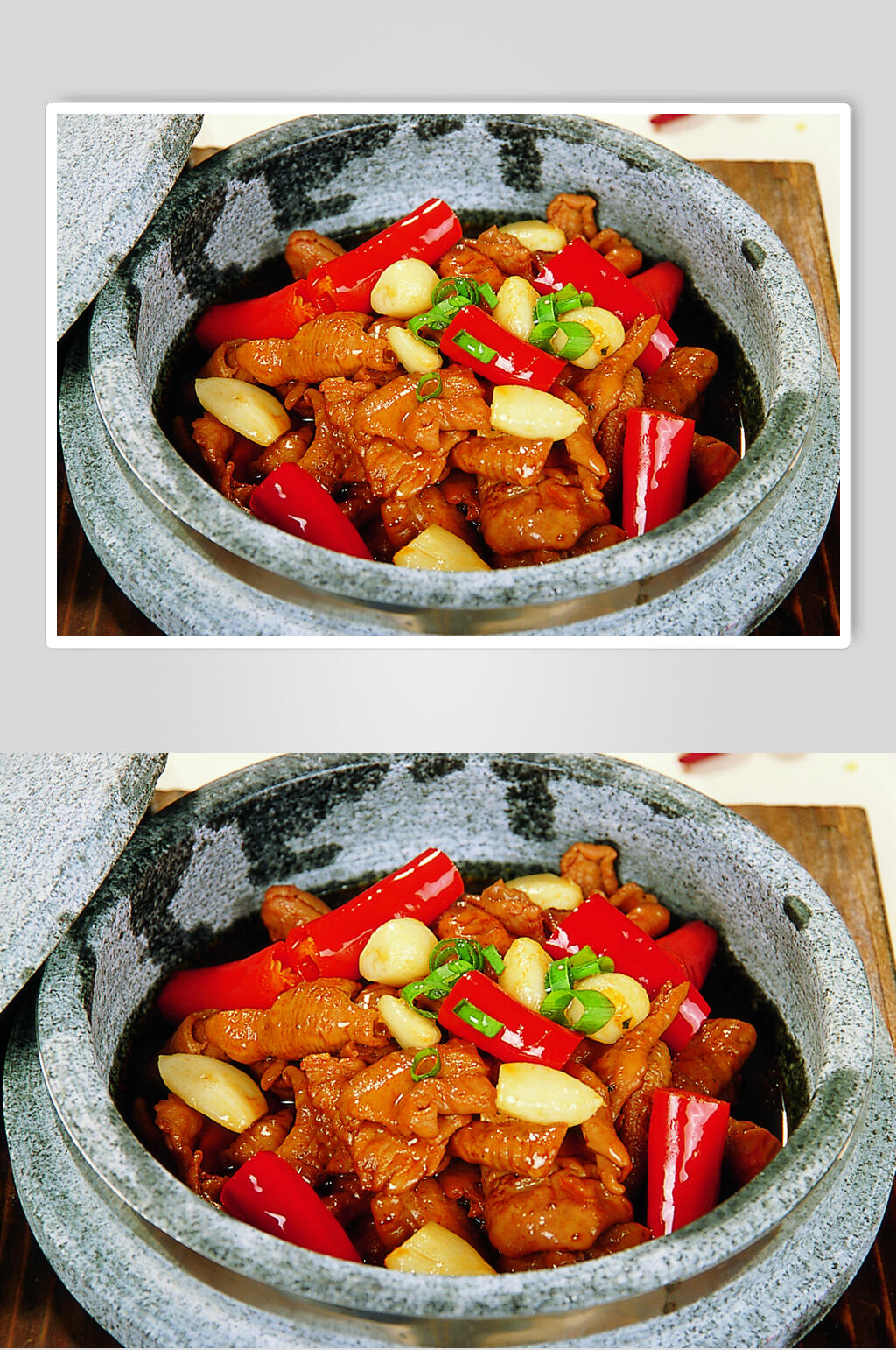 精品石锅肥肠食品高清图片素材