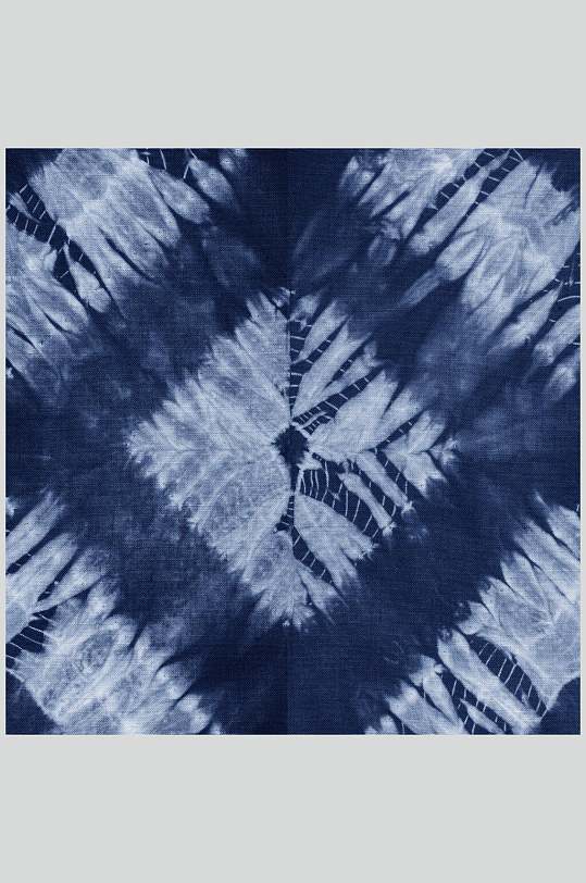 创意扎染布工艺高清图片