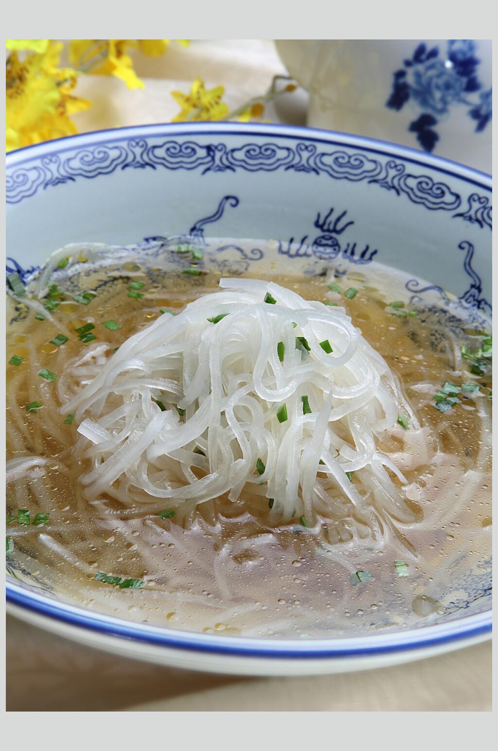 鸡汁萝卜丝高清图片素材