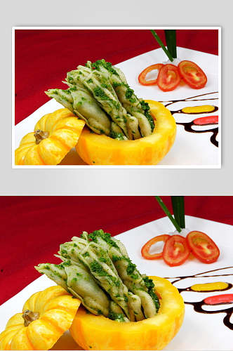 金瓜翡翠鸭掌食品图片