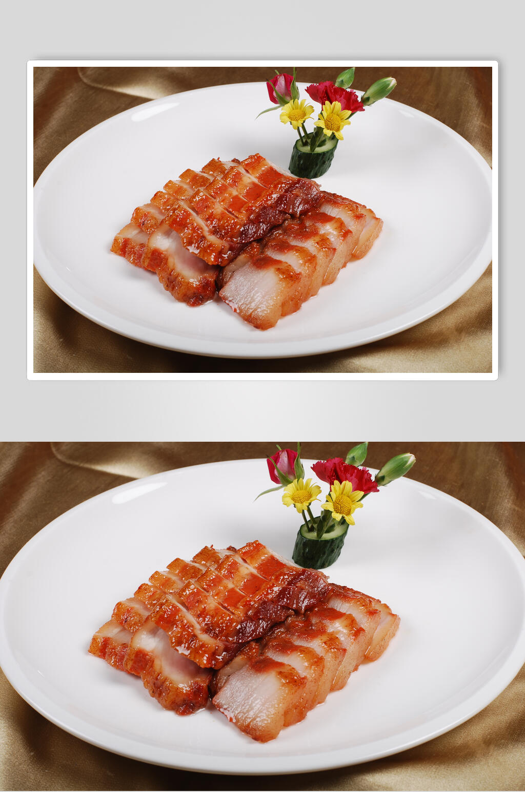 美味蜜汁叉烧图片素材