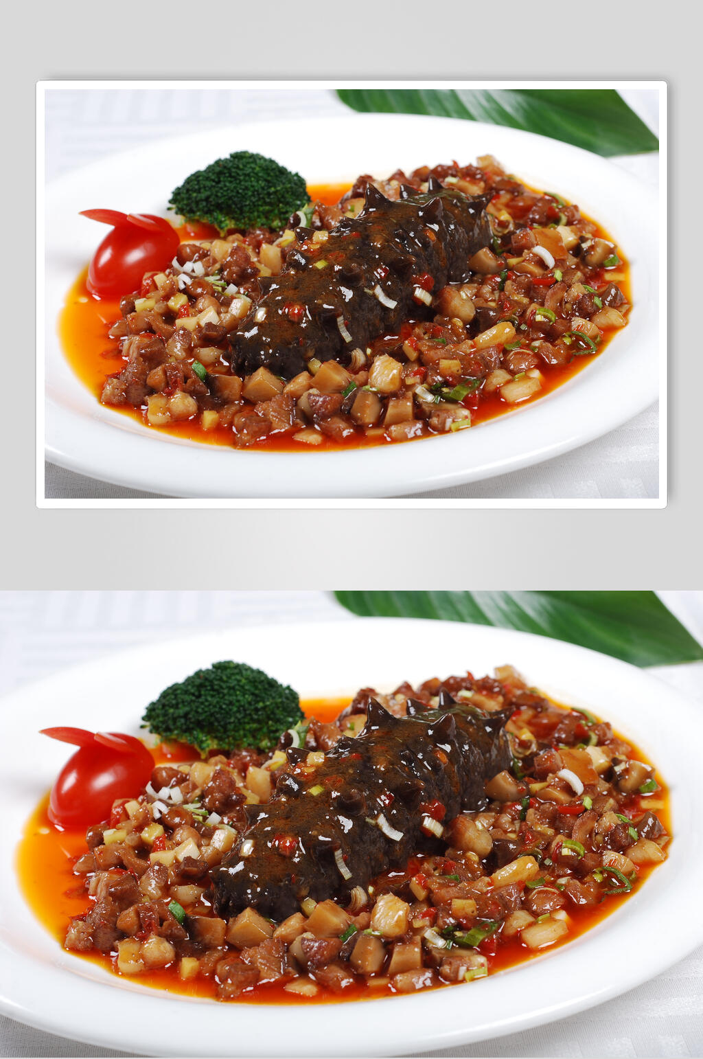 酸辣辽参食物图片素材