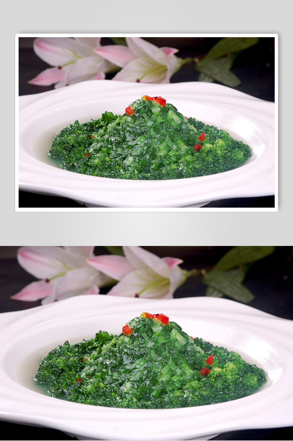 鸡汁米汤钵钵菜图片