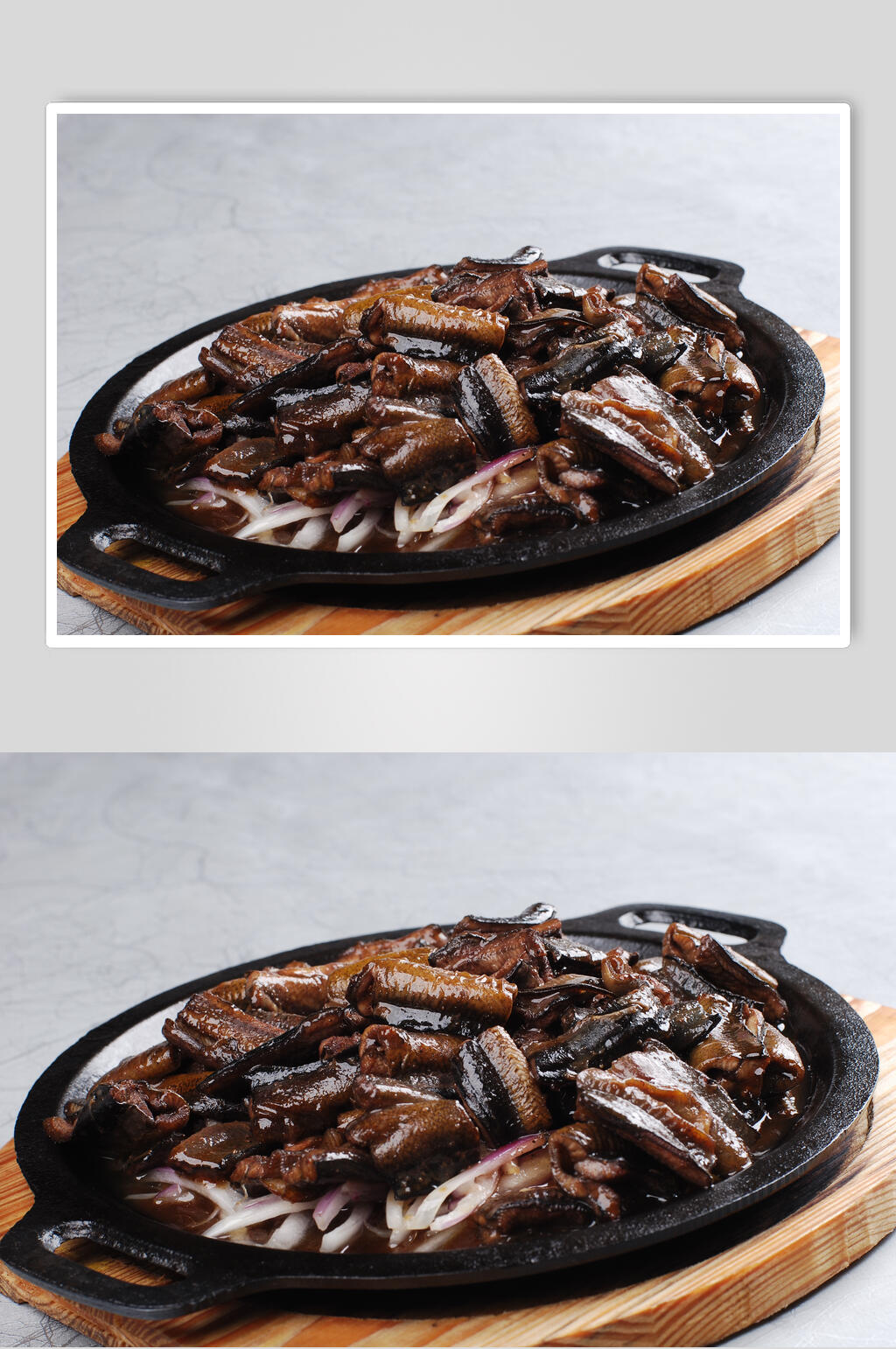 铁板鳝鱼美食图片素材