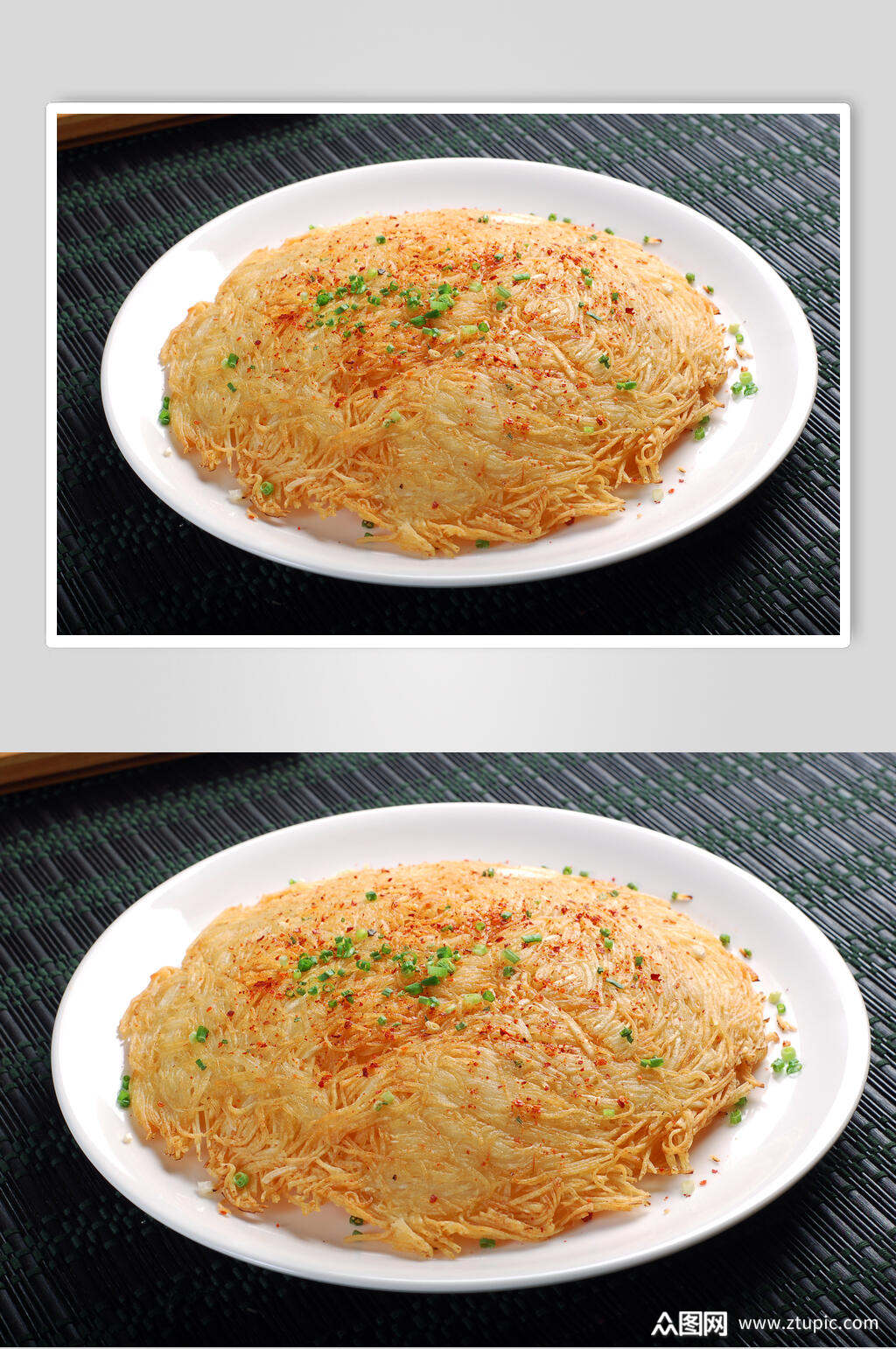 风味土豆饼食物图片素材