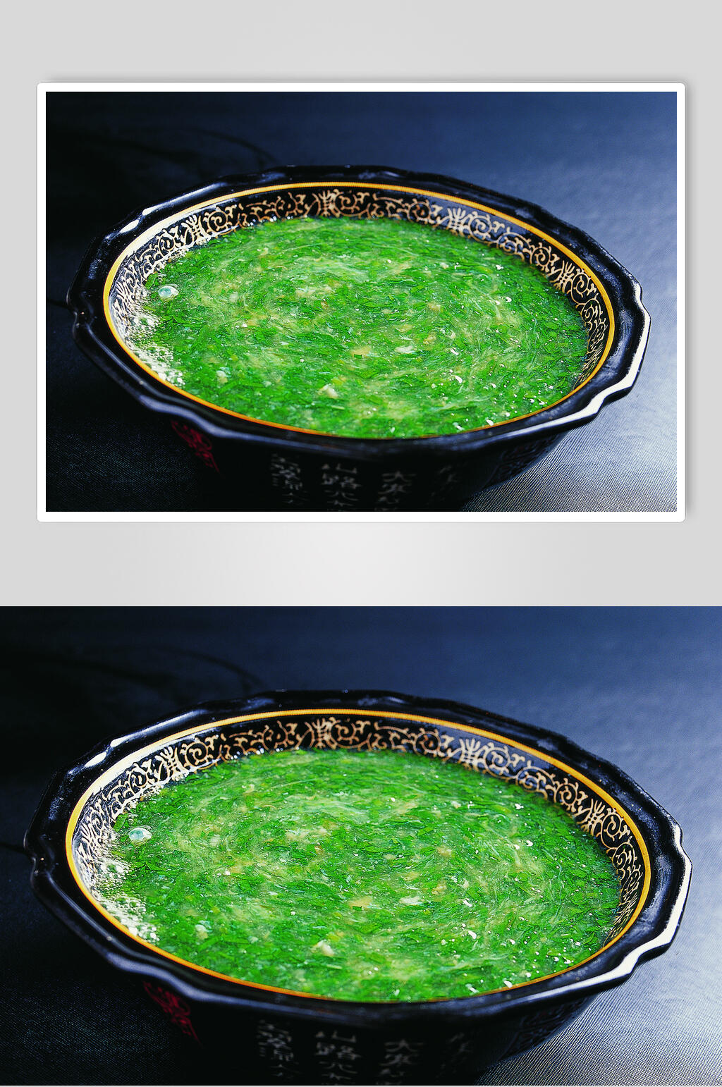 特色芥菜豆腐羹食物实拍图片素材