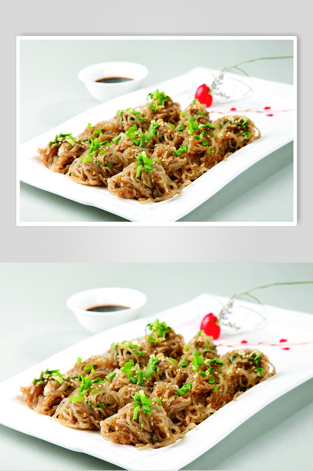 新鲜毛头丸餐饮高清图片素材