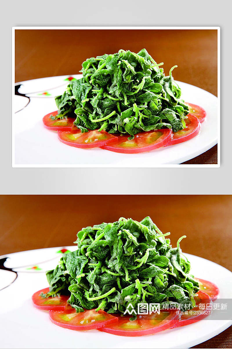粉蒸荆芥食品菜摄影图片素材