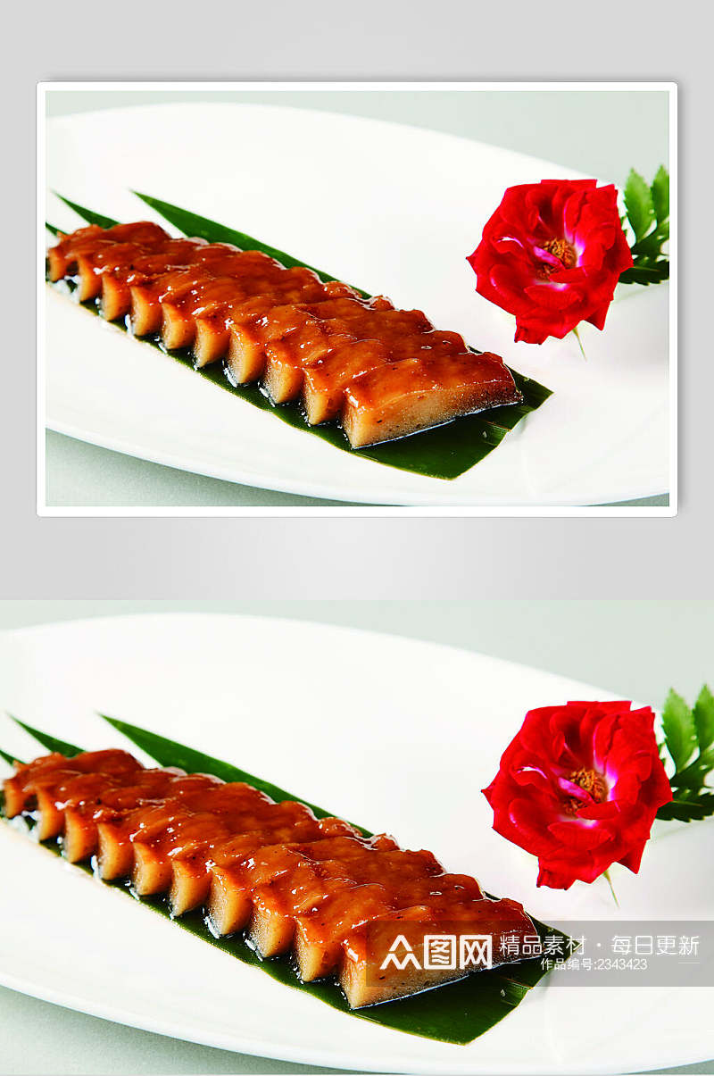 日式烤鳗鱼食物高清图片素材