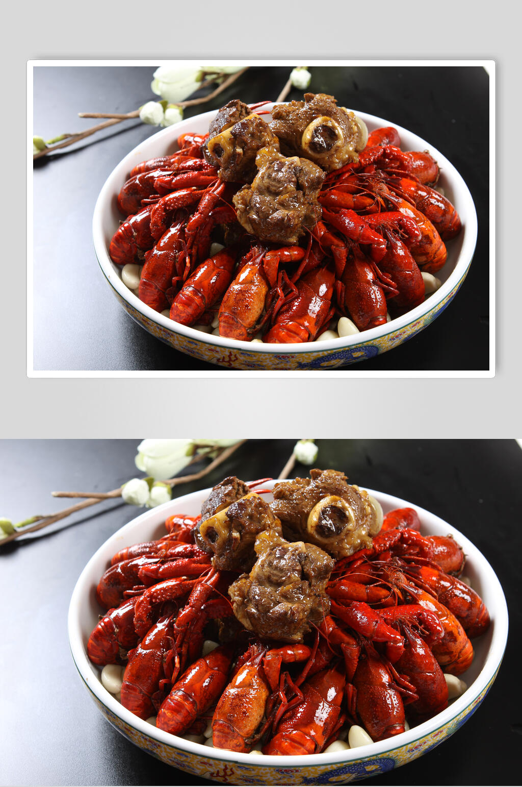 精品美味麻辣小龙虾餐饮图片素材