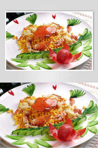 美味对话金沙肉蟹餐饮高清图片