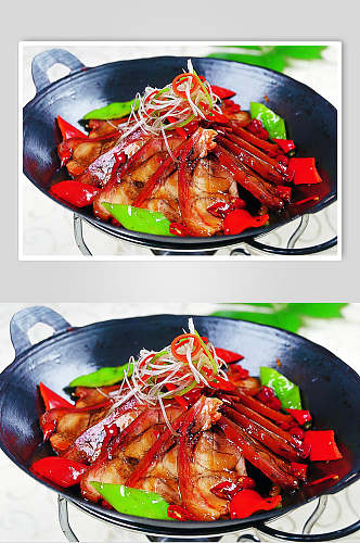 香辣野猪肉餐饮食品图片
