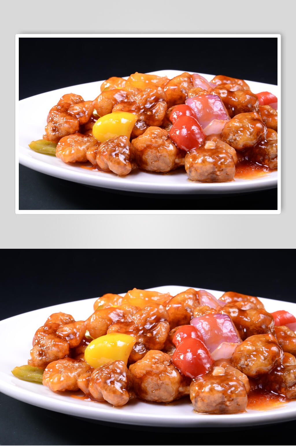 健康美味美食糖醋排骨食品图片素材