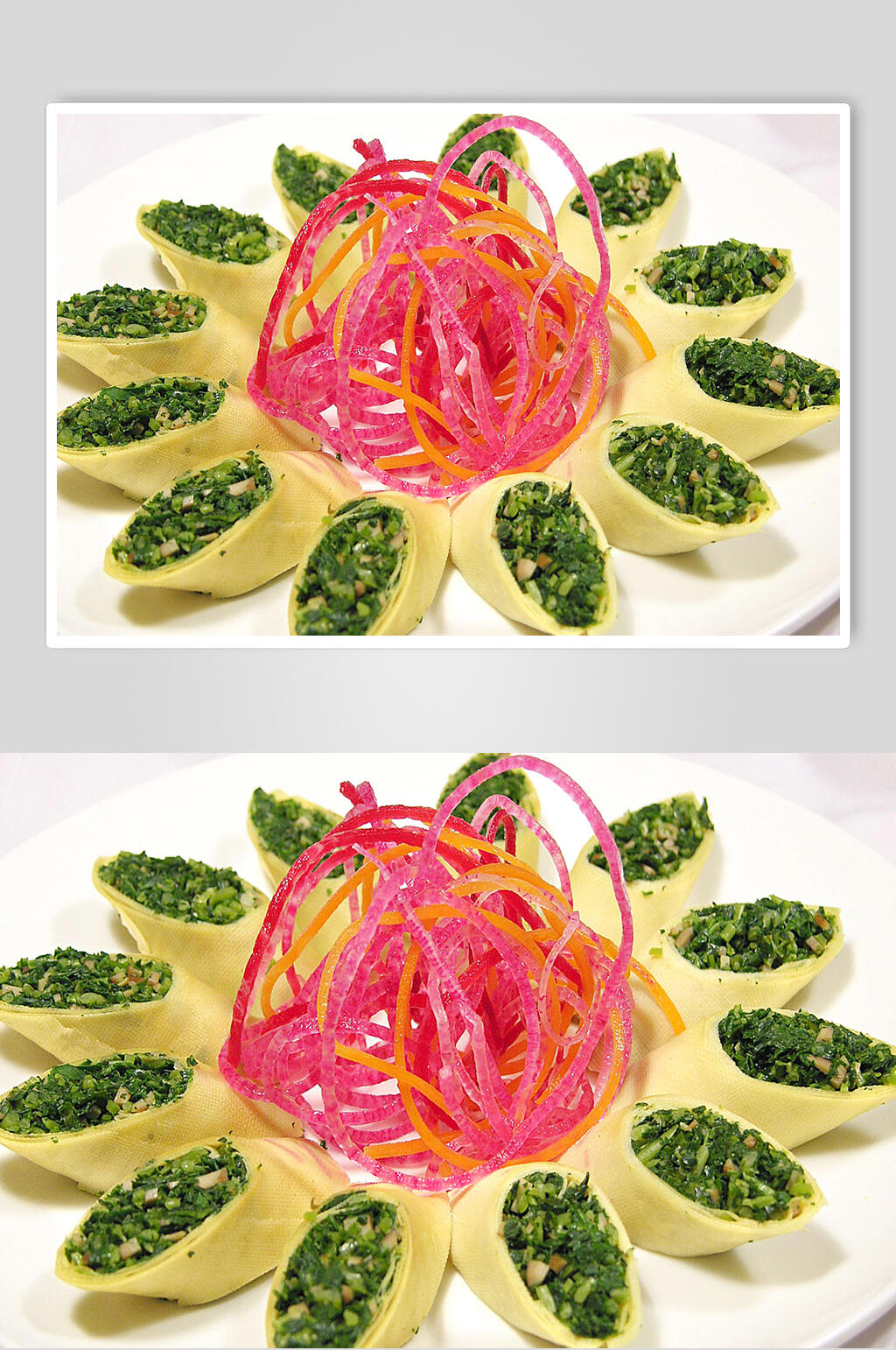 素卷马兰头食物图片素材