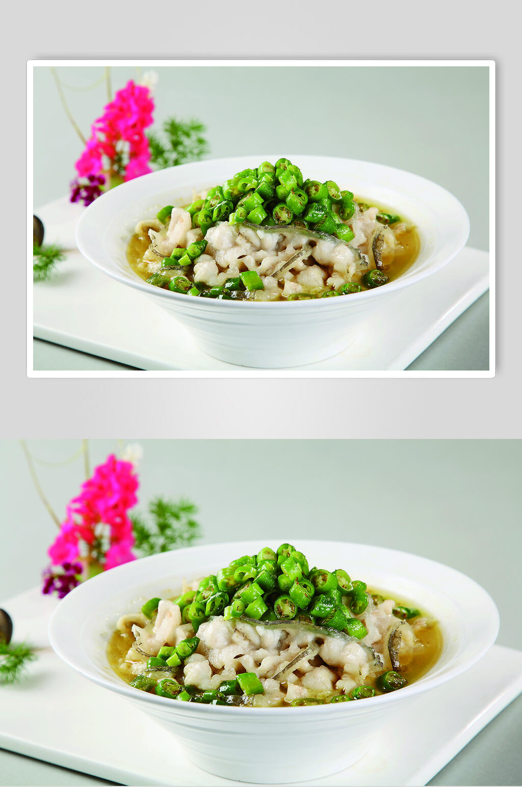 大碗鳄鱼肉食物图片素材