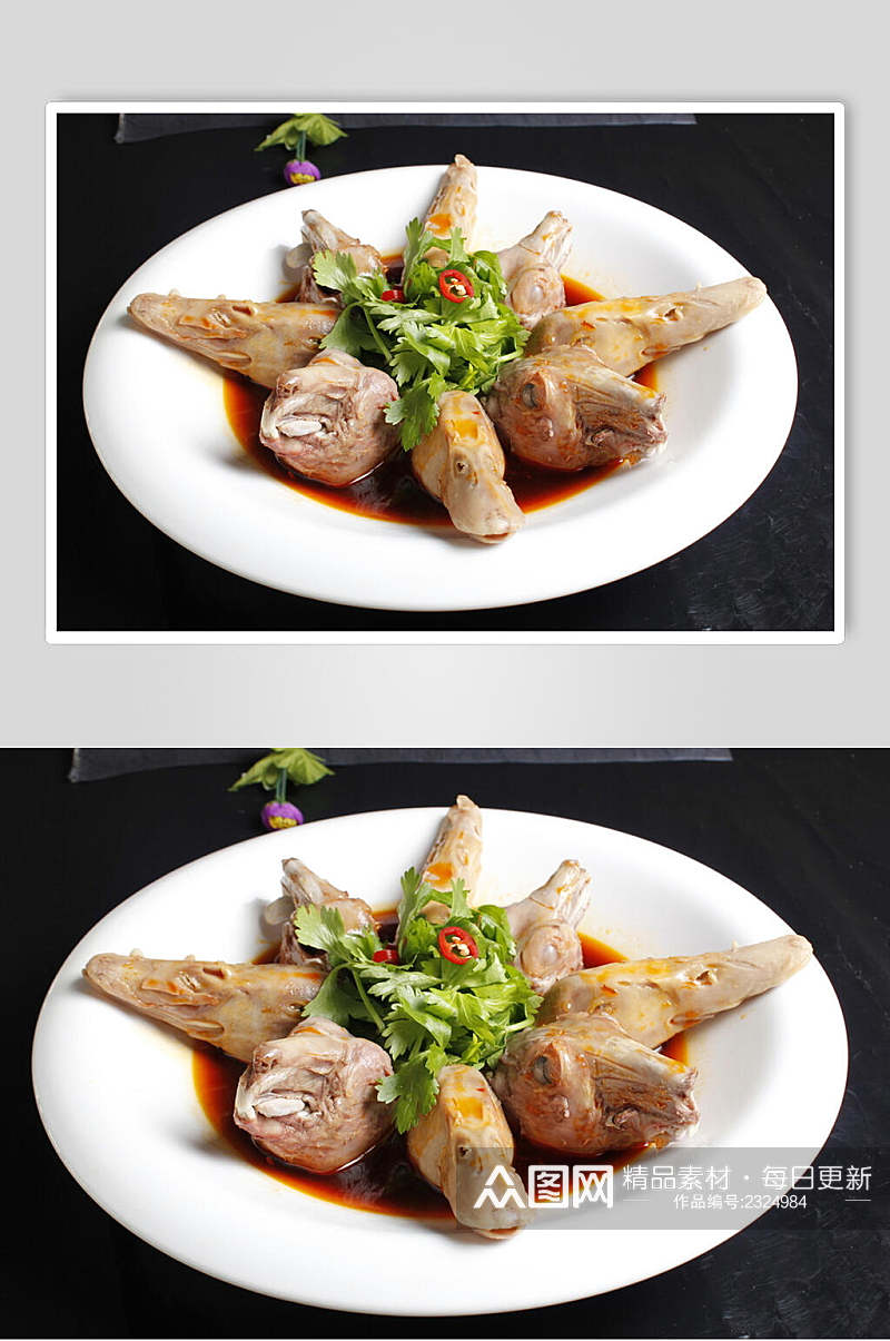 麻辣鸭头兔头餐饮食品图片素材