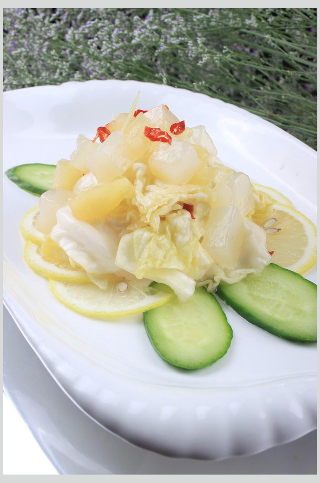 鲜香开胃菜泡菜食物高清图片素材