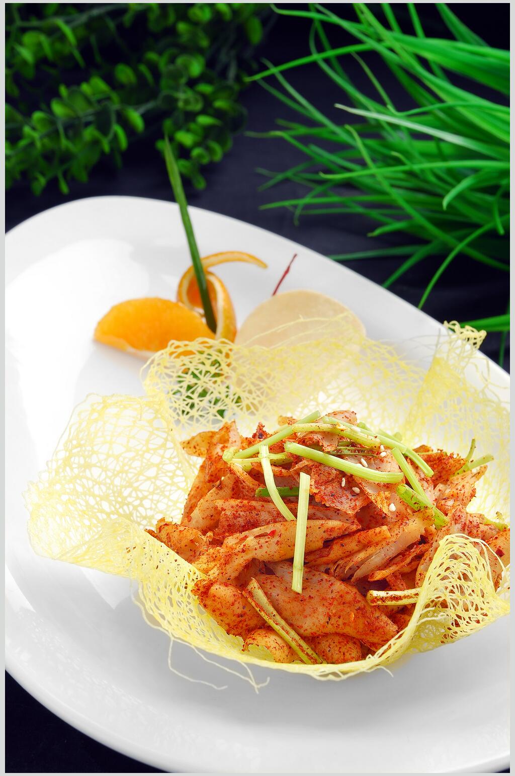 干拌蚌仔食物摄影图片素材
