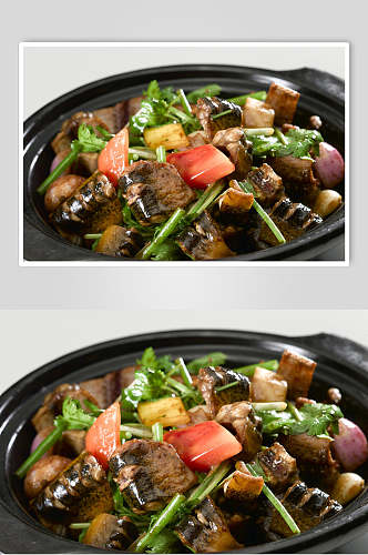 生啫黄鳝煲餐饮食品图片