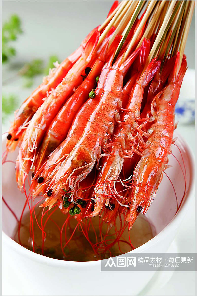 新鲜椒麻大虾图片素材