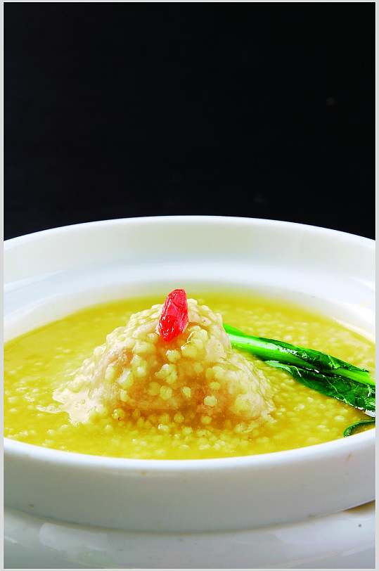 精品小米狮子头食品高清图片