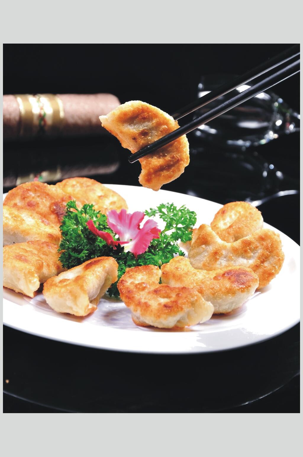 飘香饺子食品高清图片素材