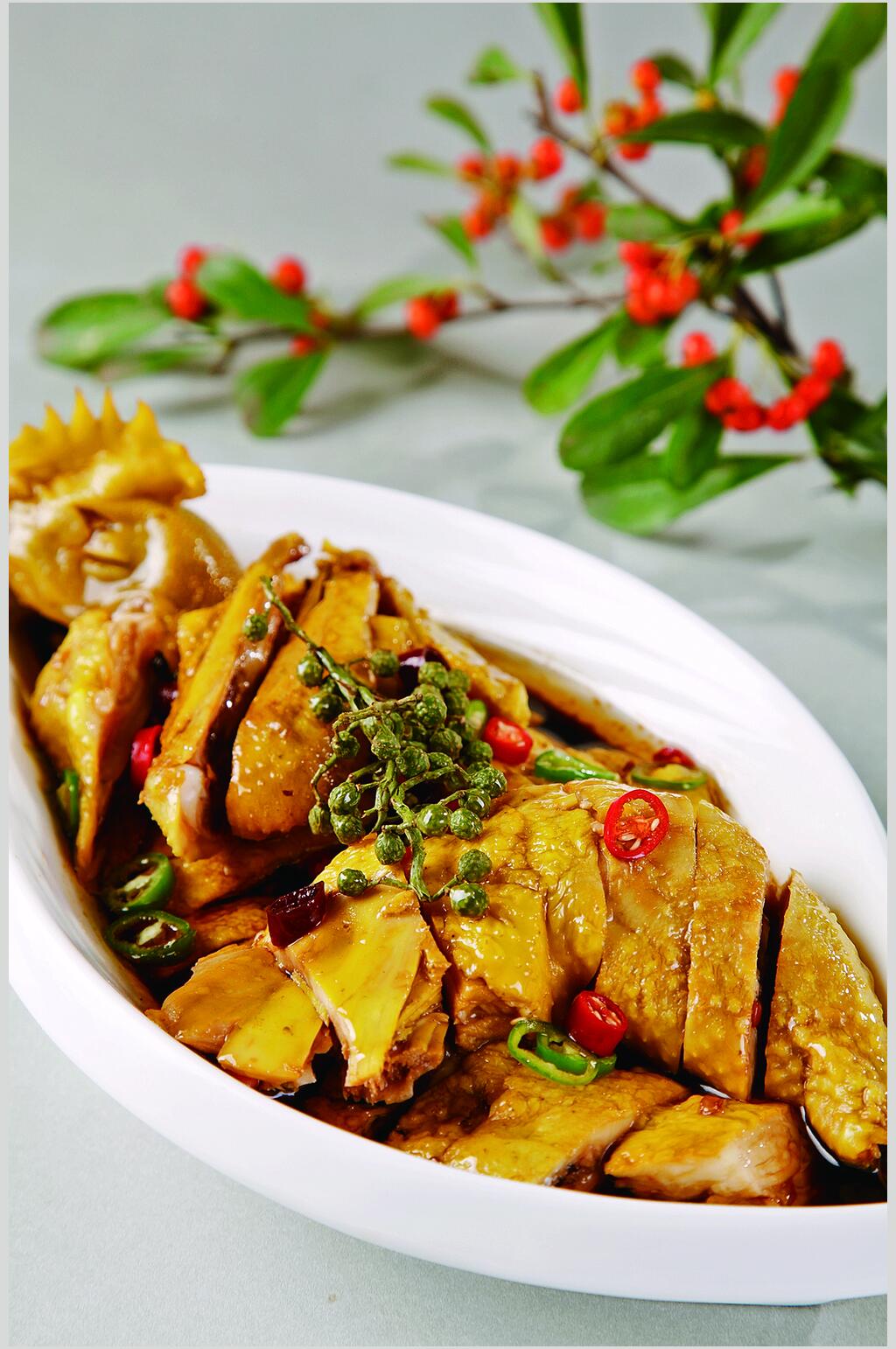 粉蒸红萝卜丝食物高清图片素材