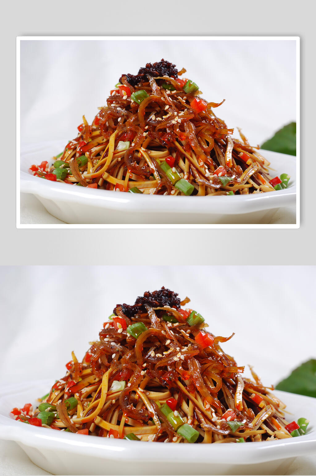 丁香鱼拌豆干美食图片素材