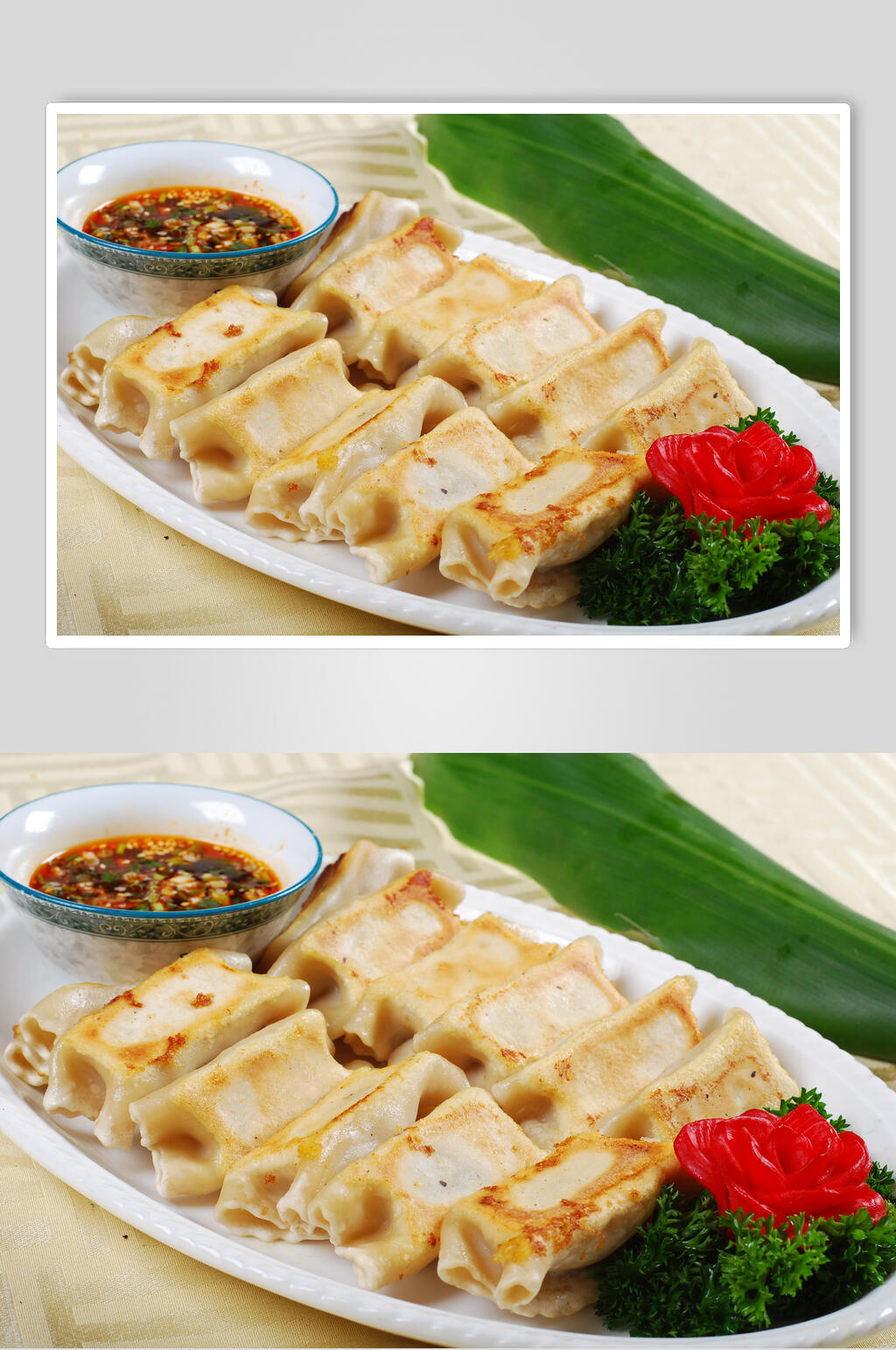 招牌锅贴食品图片素材
