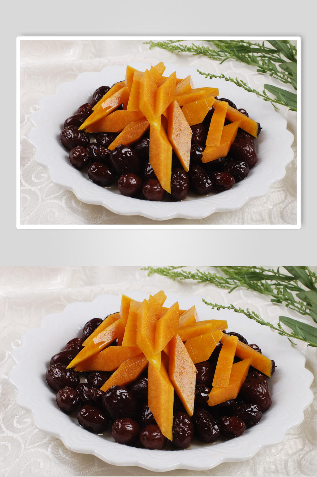 鲜香蜜枣南瓜图片素材
