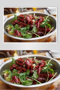 湘菜小龙虾食品图片