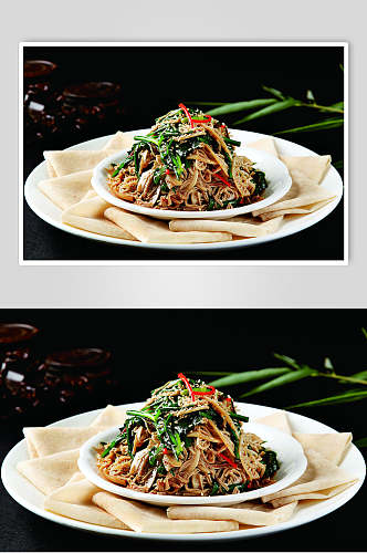川香牛百叶餐饮食物图片