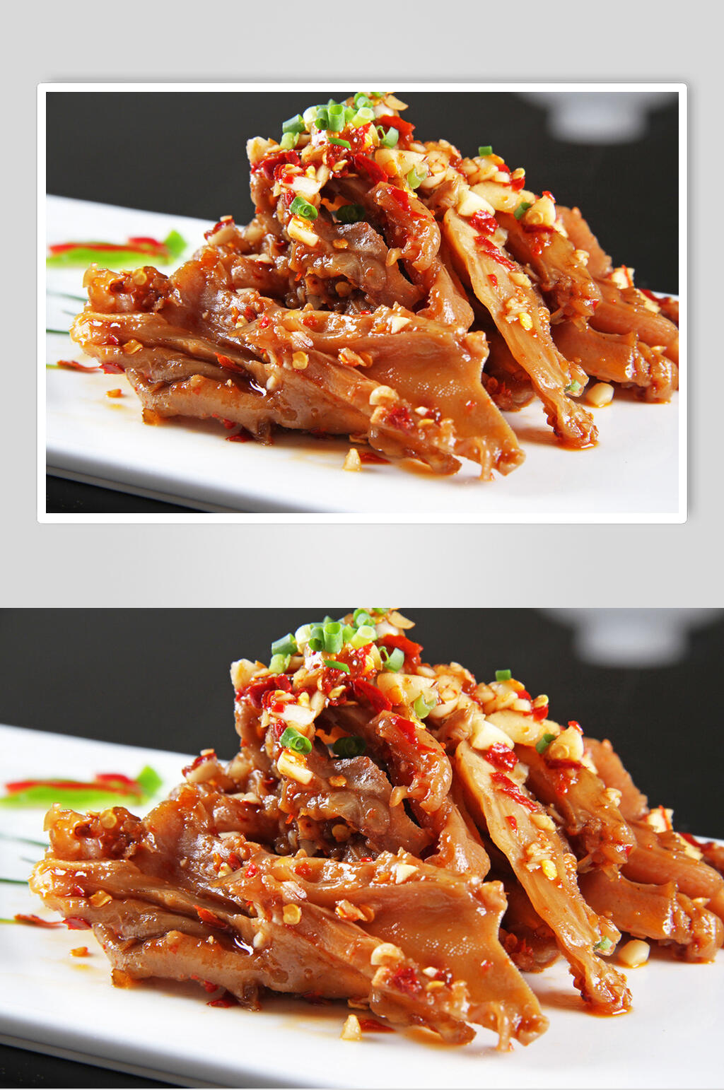 麻辣鸭掌食物图片素材