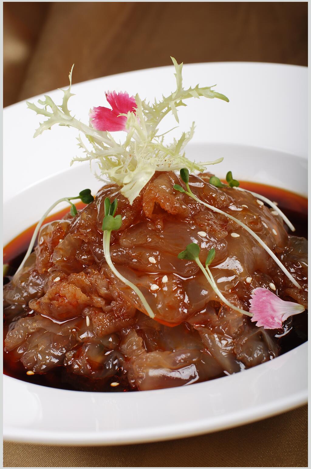 金牌海蜇头食物高清图片素材