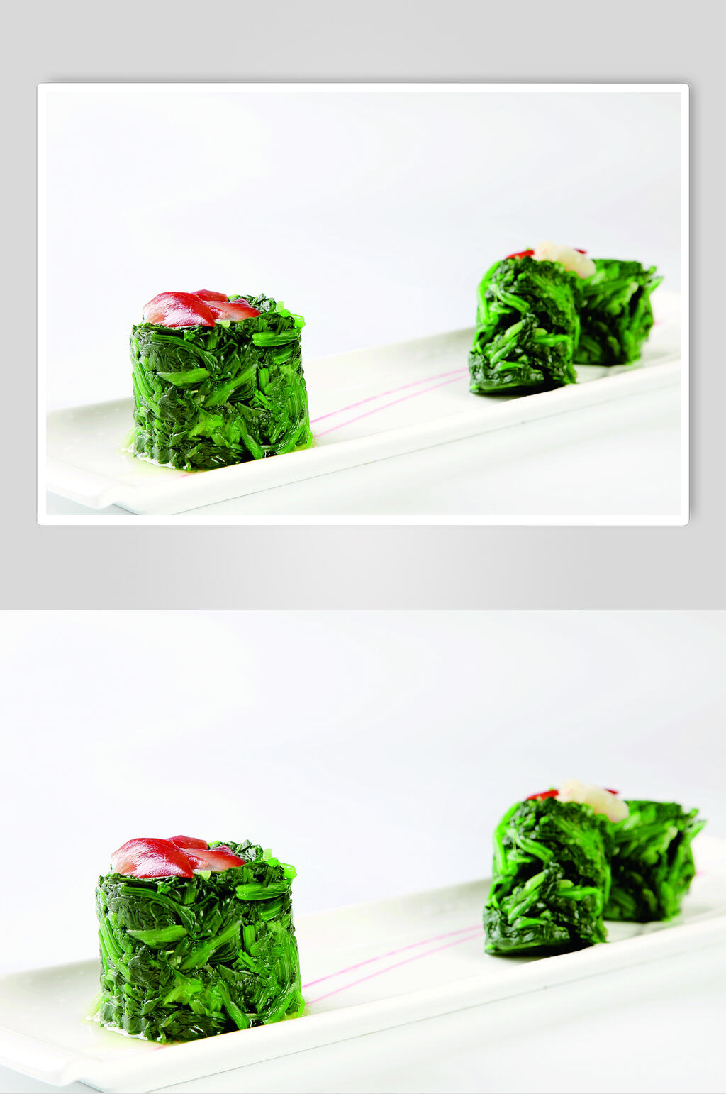 海贝菠菜食品高清图片素材