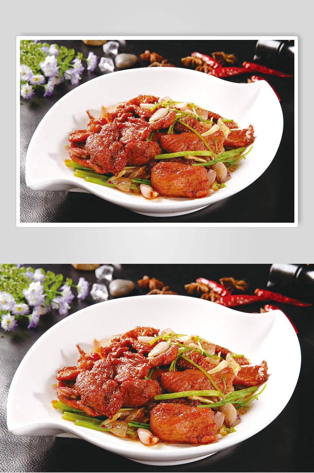炒菜小炒山羊肉食品高清图片素材
