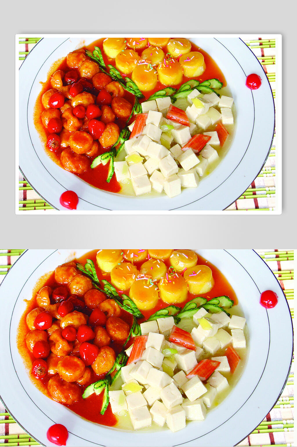 桃园三结义食物高清图片素材