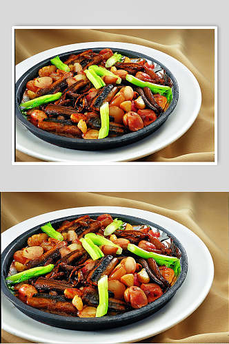 浓香铁板黄鳝餐饮食品图片