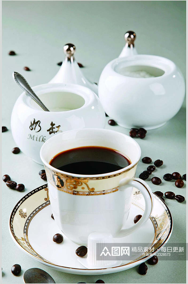 极品蓝山咖啡食品图片素材
