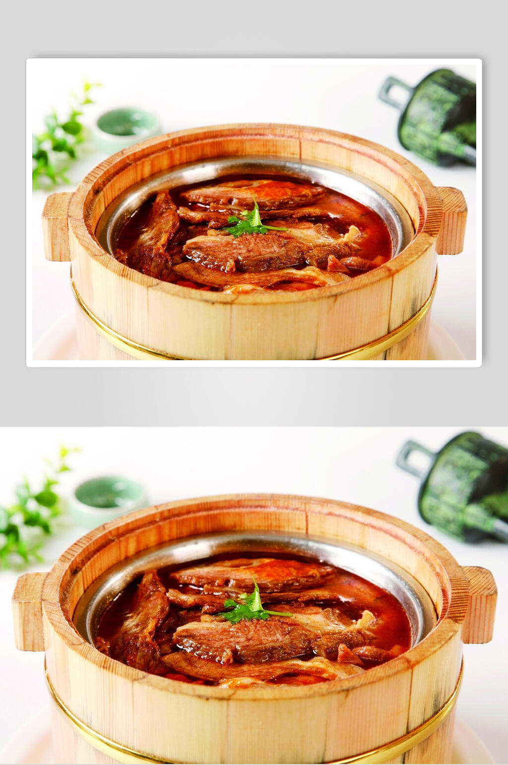 一桶辣羊肉餐饮高清图片素材