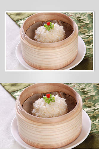 豆腐珍珠丸子餐饮摄影图片