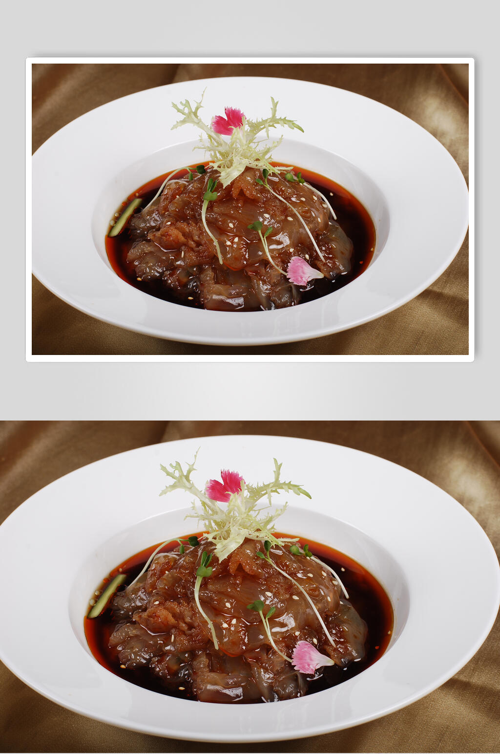 金牌海蜇头食物高清图片素材