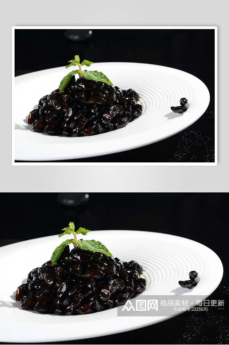 卤香黑花生食品摄影图片素材