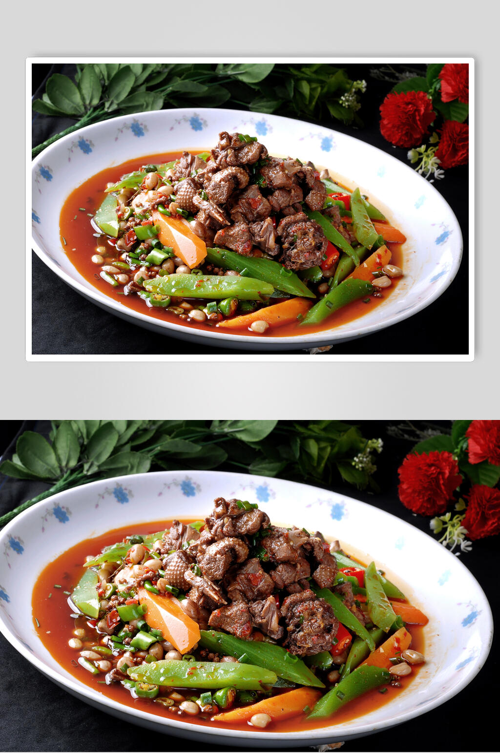 土家红烧鹅食物图片素材