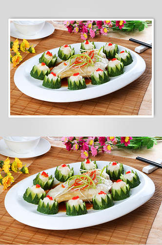 私房汁石斑鱼柳餐饮食品图片