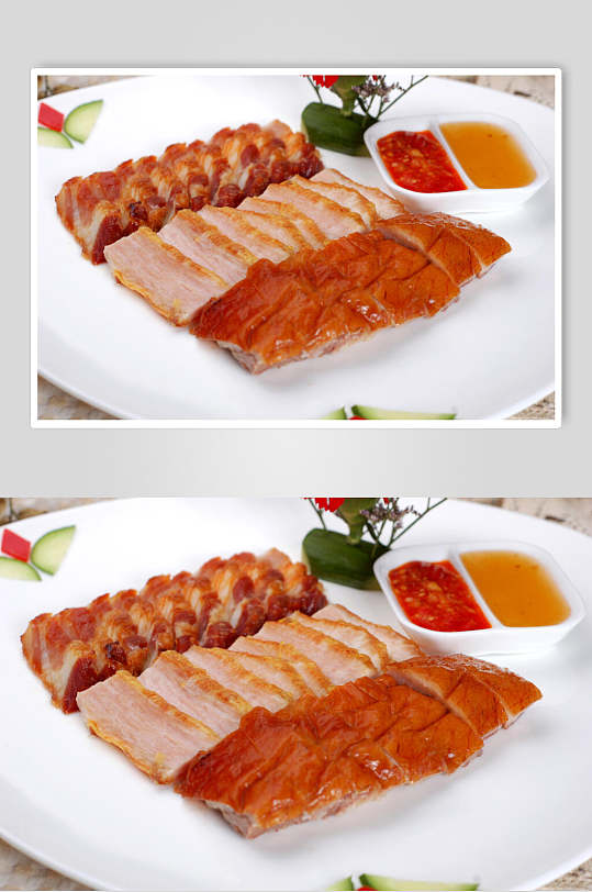 烧味烧味拼盘食物图片